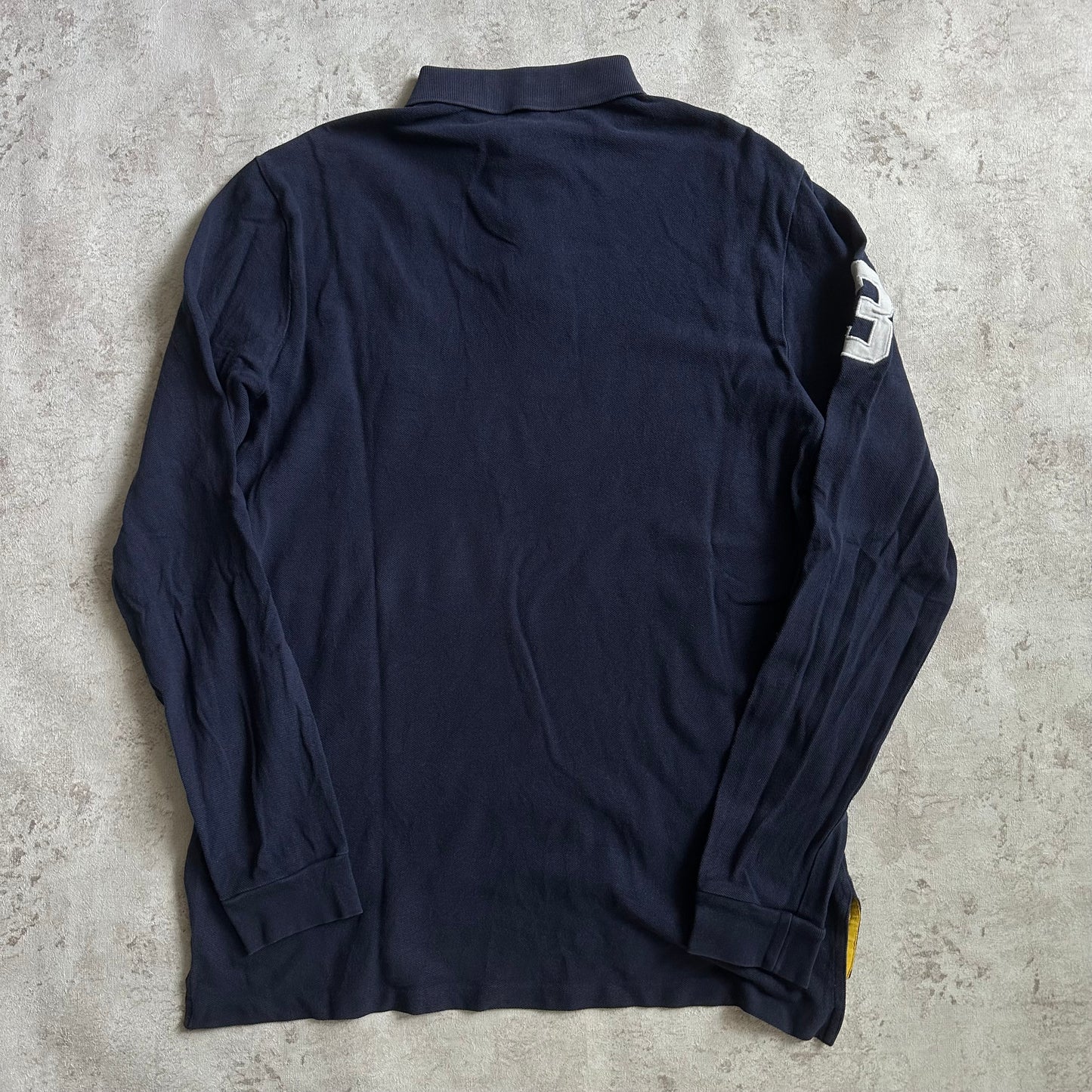 NAVY POLO RALPH LAUREN BIG PONY LONGSLEEVE - M/L