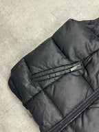 BLACK VINTAGE DIESEL RETRO VEST (W) - 2000s - S/M