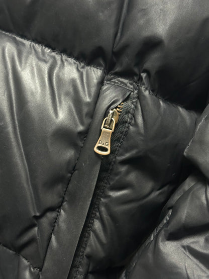 BLACK VINTAGE DOLCE&GABANNA DOWN PUFFER JACKET - 2000s - M/L