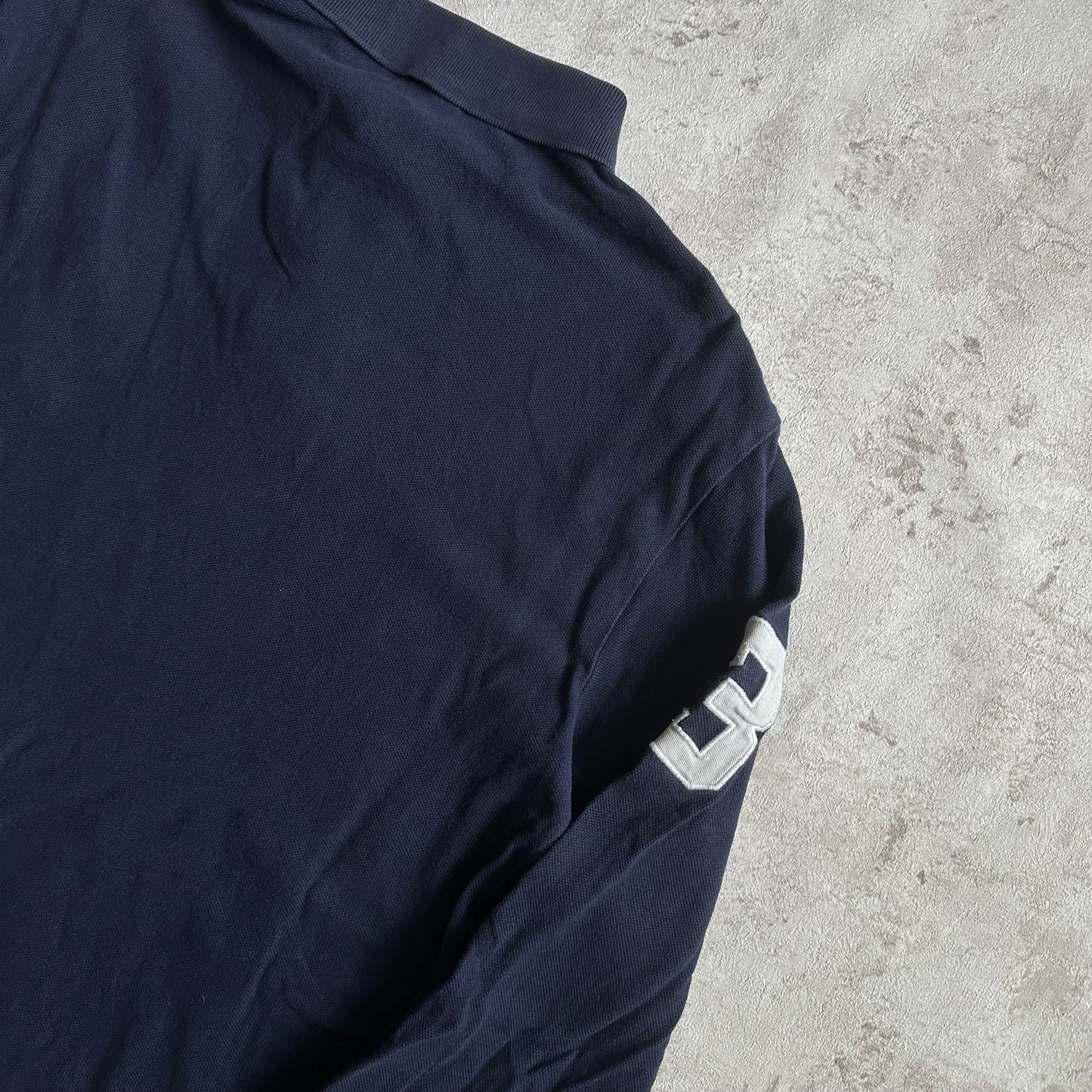 NAVY POLO RALPH LAUREN BIG PONY LONGSLEEVE - M/L