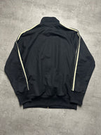 BLACK/GOLD FRED PERRY SPORTSWEAR TRACKJACKET - M/L
