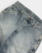 GREY/BLUE VINTAGE G-STAR RAW BAGGY STRAIGHT FIT DENIM
