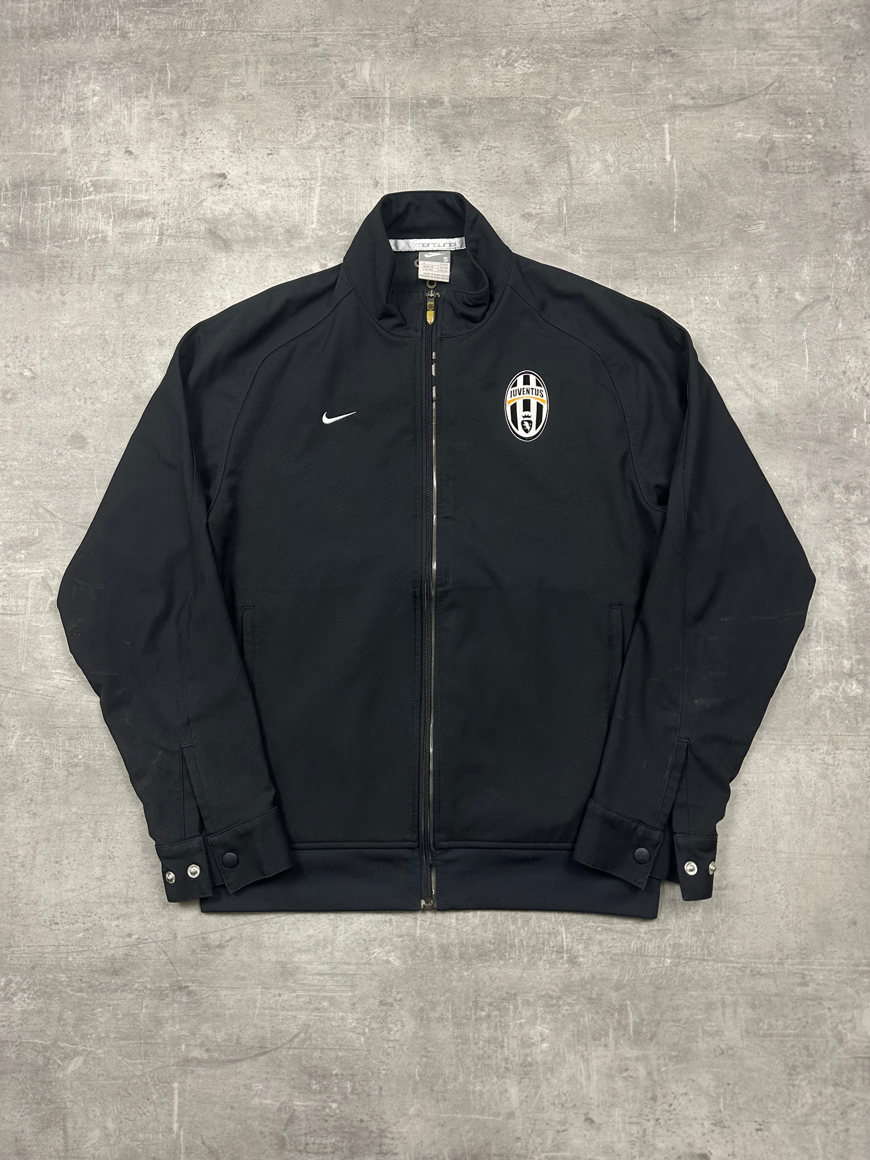 BLACK NIKE JUVENTUS TRACK JACKET - 2000s - M/L