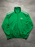 GREEN VINTAGE ADIDAS RETRO FIREBIRD TRACKJACKET - 2000s - L