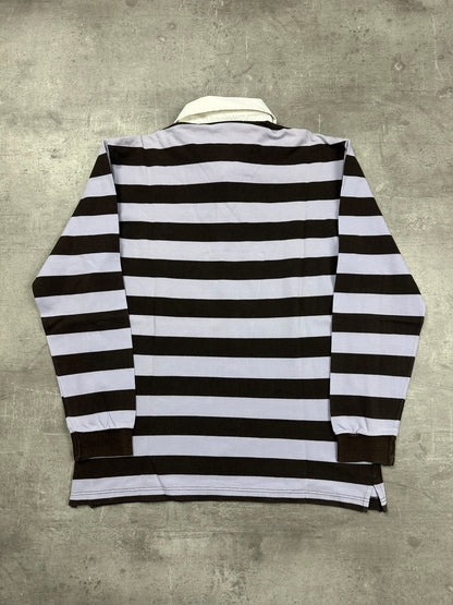 PURPLE/BROWN VINTAGE FRED PERRY LONGSLEEVE - M/L