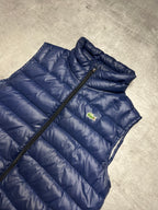 NAVY LACOSTE DOWN VEST - S/M