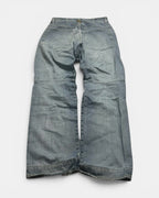 GREY/BLUE VINTAGE G-STAR RAW BAGGY STRAIGHT FIT DENIM