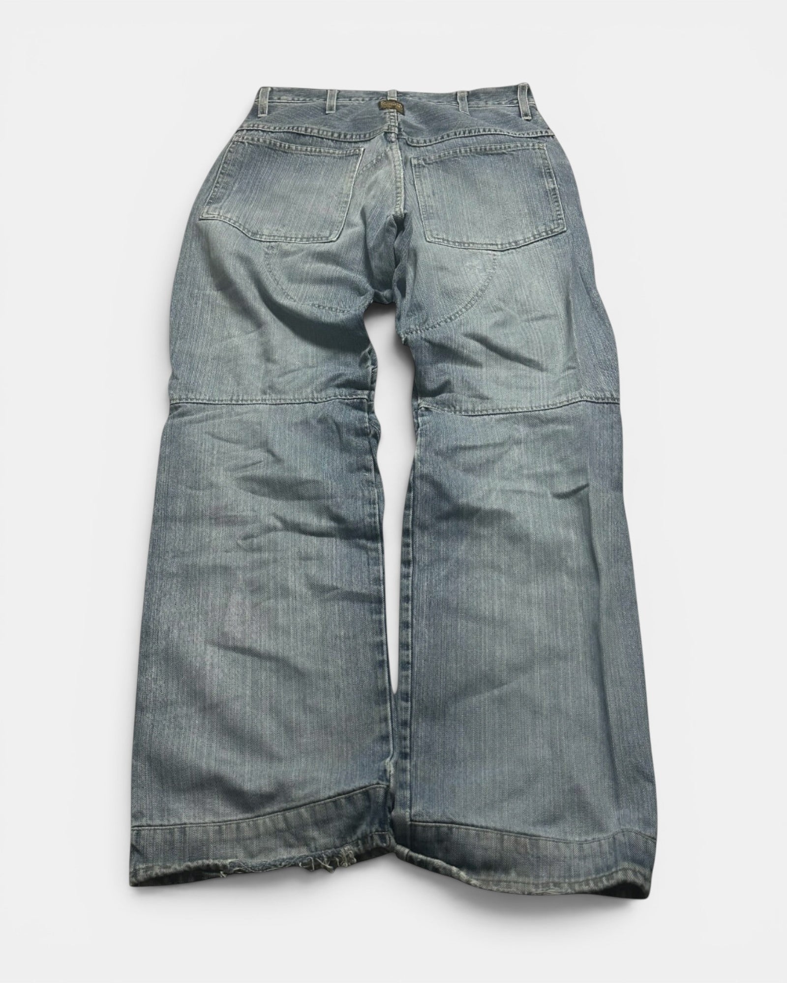 GREY/BLUE VINTAGE G-STAR RAW BAGGY STRAIGHT FIT DENIM
