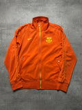 ORANGE NIKE RETRO FC BARCELONA TRACKJACKET - 2000s - M/L