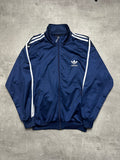 NAVY VINTAGE ADIDAS FIREBIRD TRACKJACKET - 90s - S/M