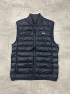 NAVY LACOSTE VEST Y2K - S/M