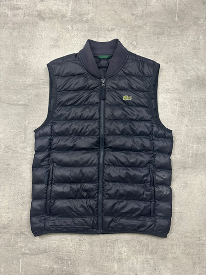 NAVY LACOSTE WESTE VEST Y2K - S/M