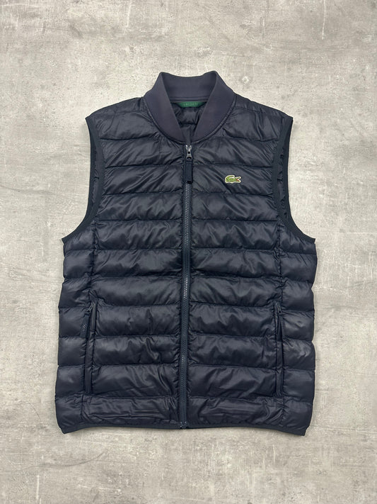 NAVY LACOSTE WESTE VEST Y2K - S/M
