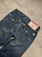 VINTAGE TRUE RELIGION BAGGY STRAIGHT FIT DENIM