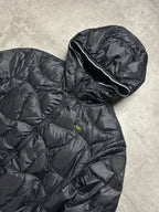 BLACK BLAUER USA DOWN PUFFER JACKET - M