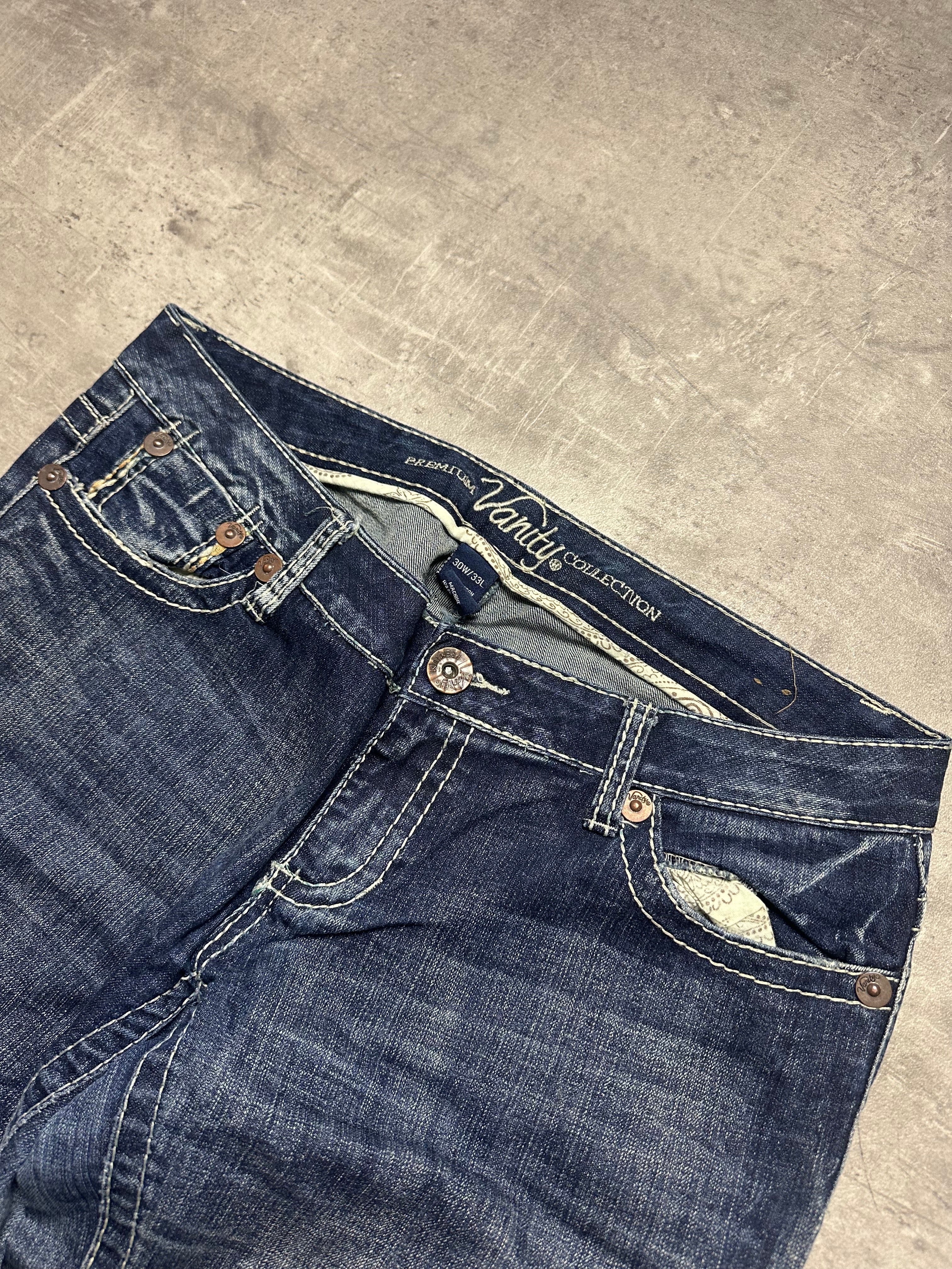 VINTAGE Y2K BAGGY BOOTCUT DENIM - M/L
