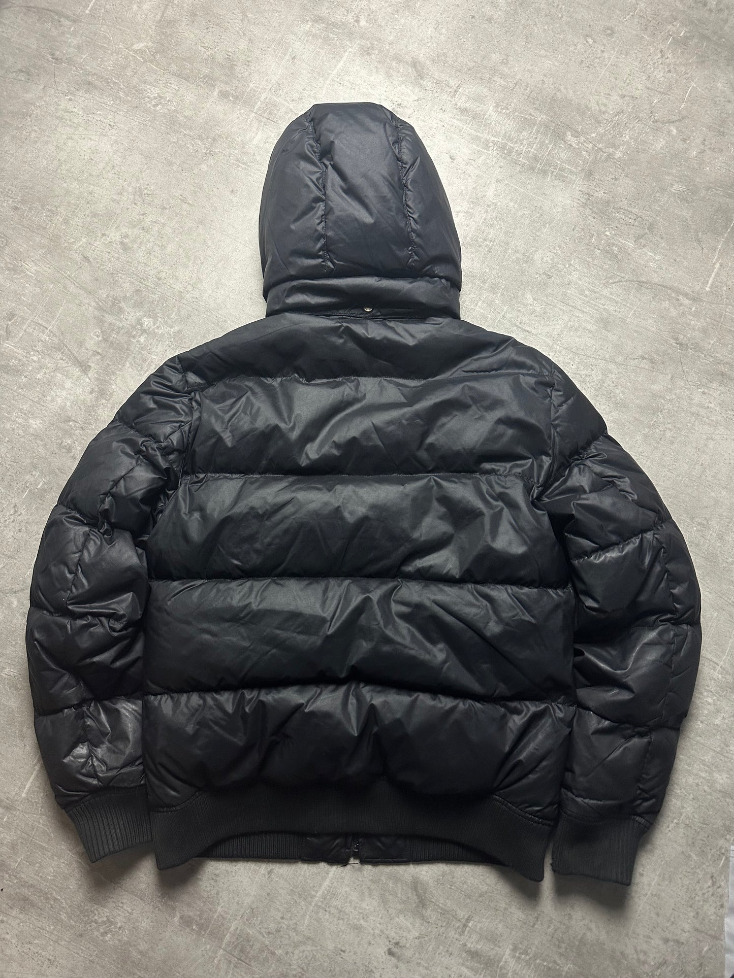 BLACK VINTAGE DOLCE&GABANNA DOWN PUFFER JACKET - 2000s - M/L