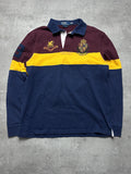 BORDEAUX POLO RALPH LAUREN PONY CLUB LONGSLEEVE - L/XL