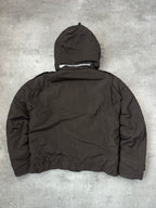 BROWN BLUE VINTAGE JACKET - 2000s - M/L