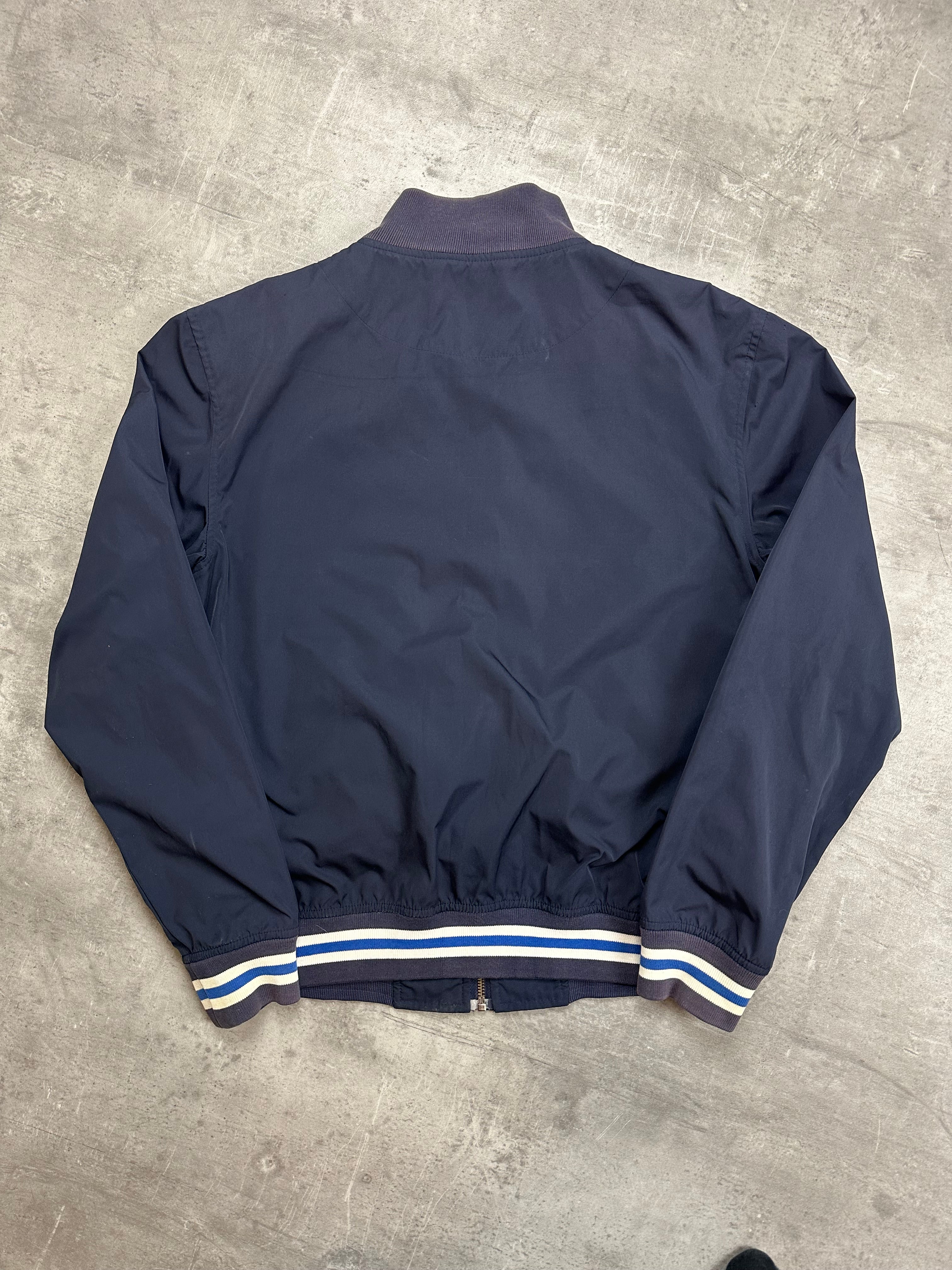 NAVY VINTAGE FRED PERRY TRACK JACKET - 2000s - S