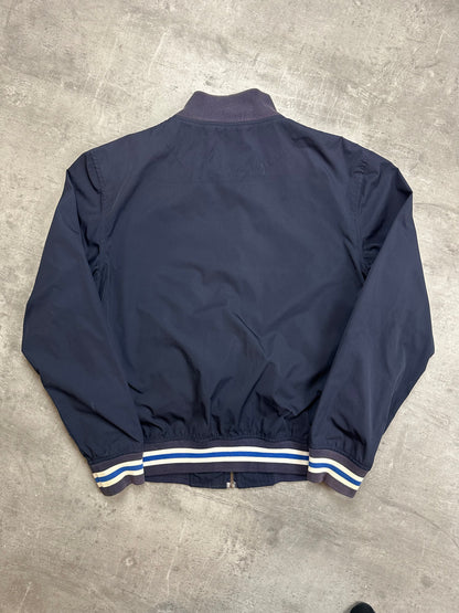 NAVY VINTAGE FRED PERRY TRACKJACKET - 2000s - S