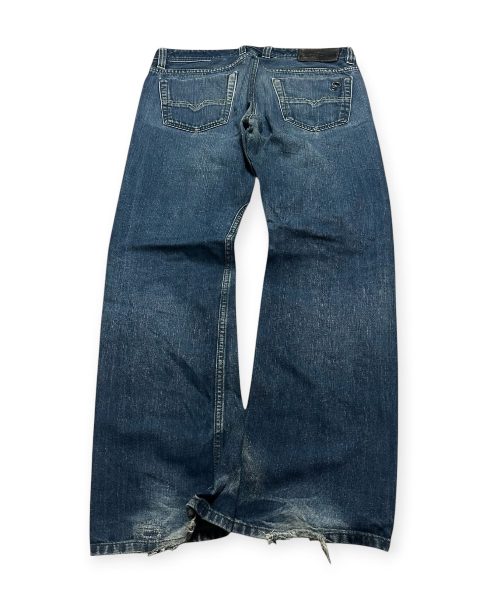 BLUE RAW VINTAGE DIESEL STRAIGHT FIT DENIM