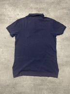 NAVY VINTAGE POLO RALPH LAUREN BIG PONY POLO SHIRT - M
