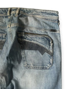 BLUE VINTAGE DIESEL STICHED STRAIGHT FIT DENIM