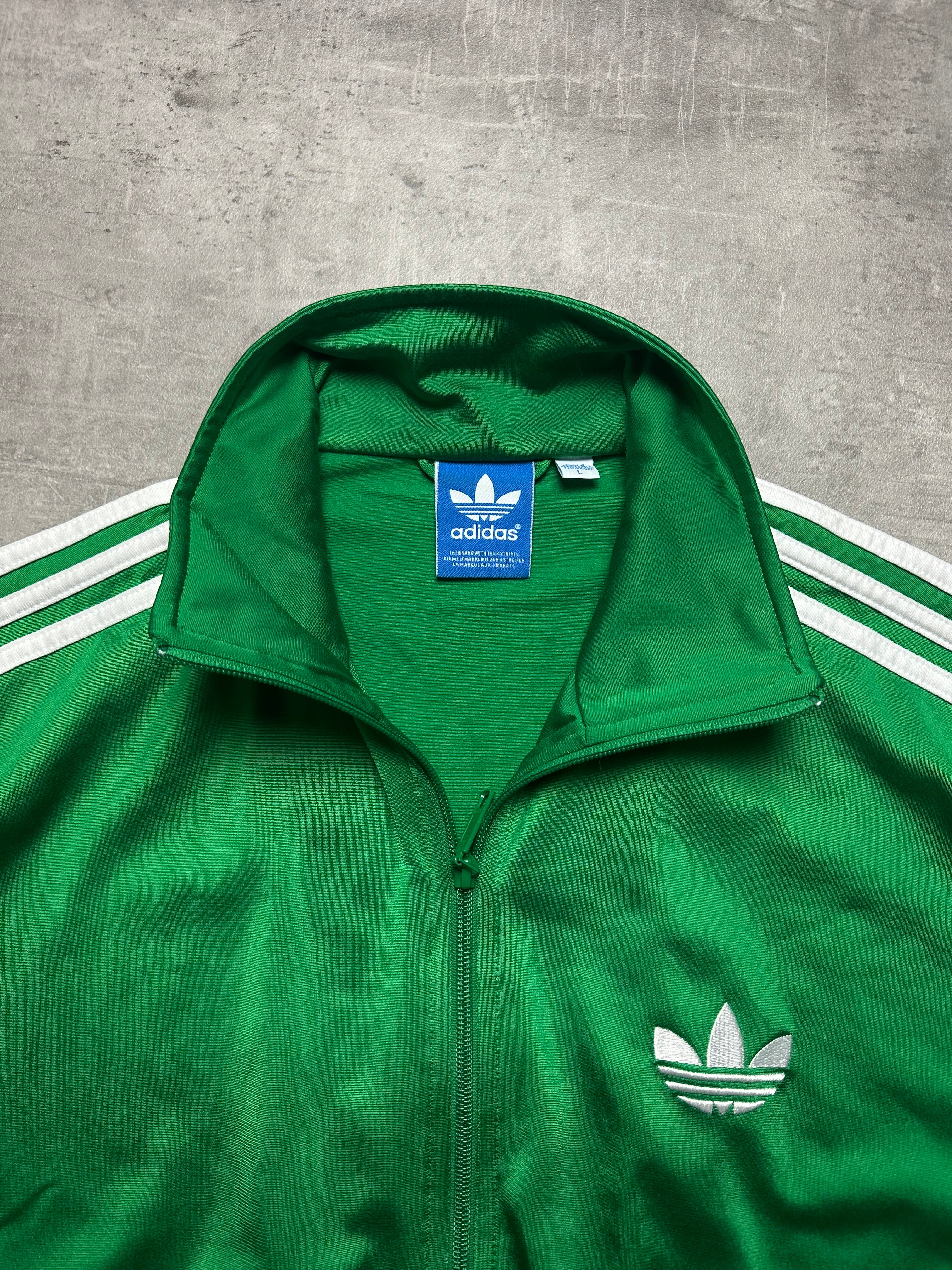 GREEN VINTAGE ADIDAS RETRO FIREBIRD TRACKJACKET - 2000s - L