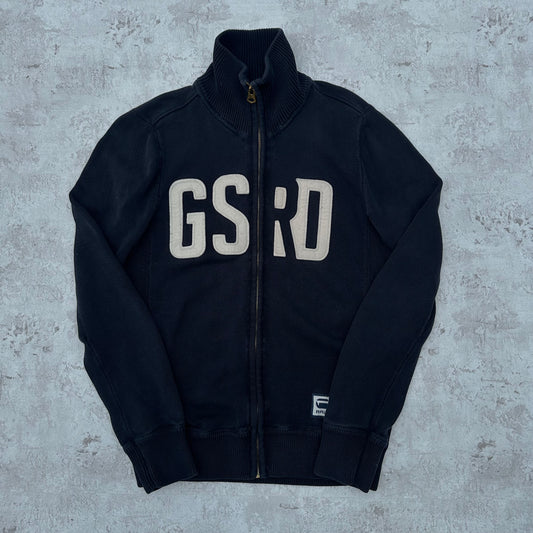 BLACK G-STAR VINTAGE KNIT SWEATER - 2000s - M