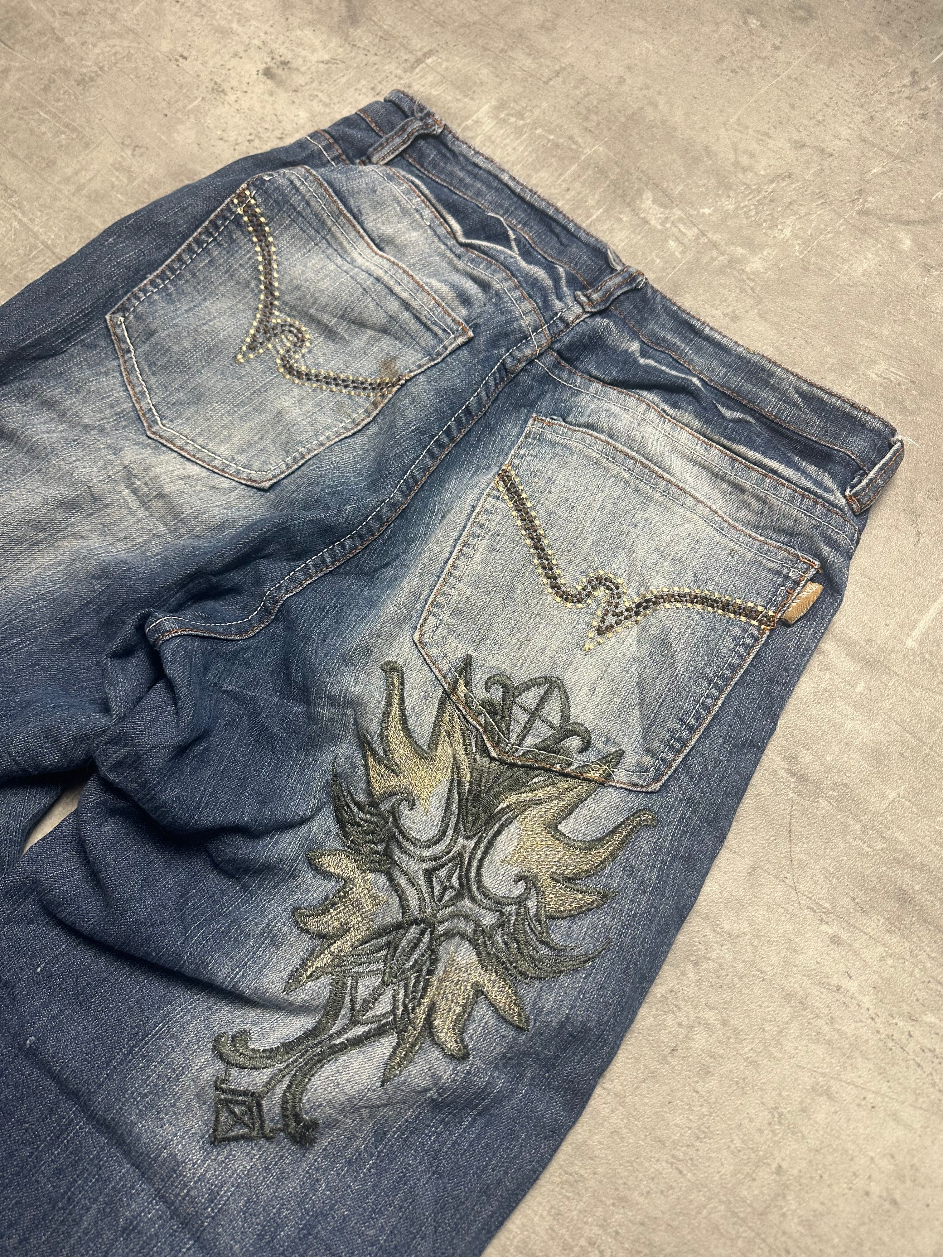 VINTAGE JAPANESE STYLE BAGGY DENIM - S/M