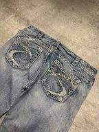 VINTAGE Y2K MISS ME STYLE BOOTCUT DENIM - M