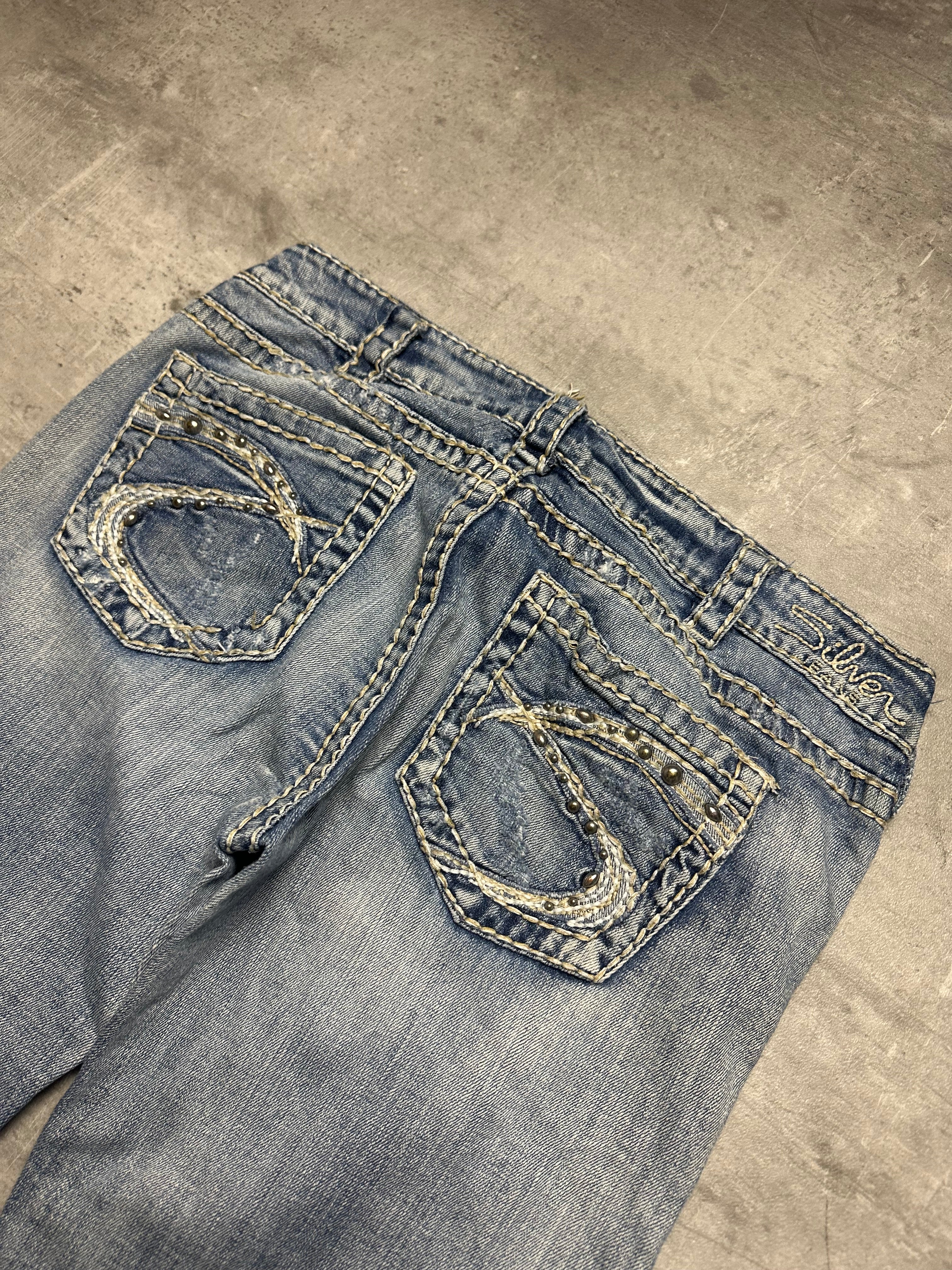 VINTAGE Y2K MISS ME STYLE BOOTCUT DENIM - M