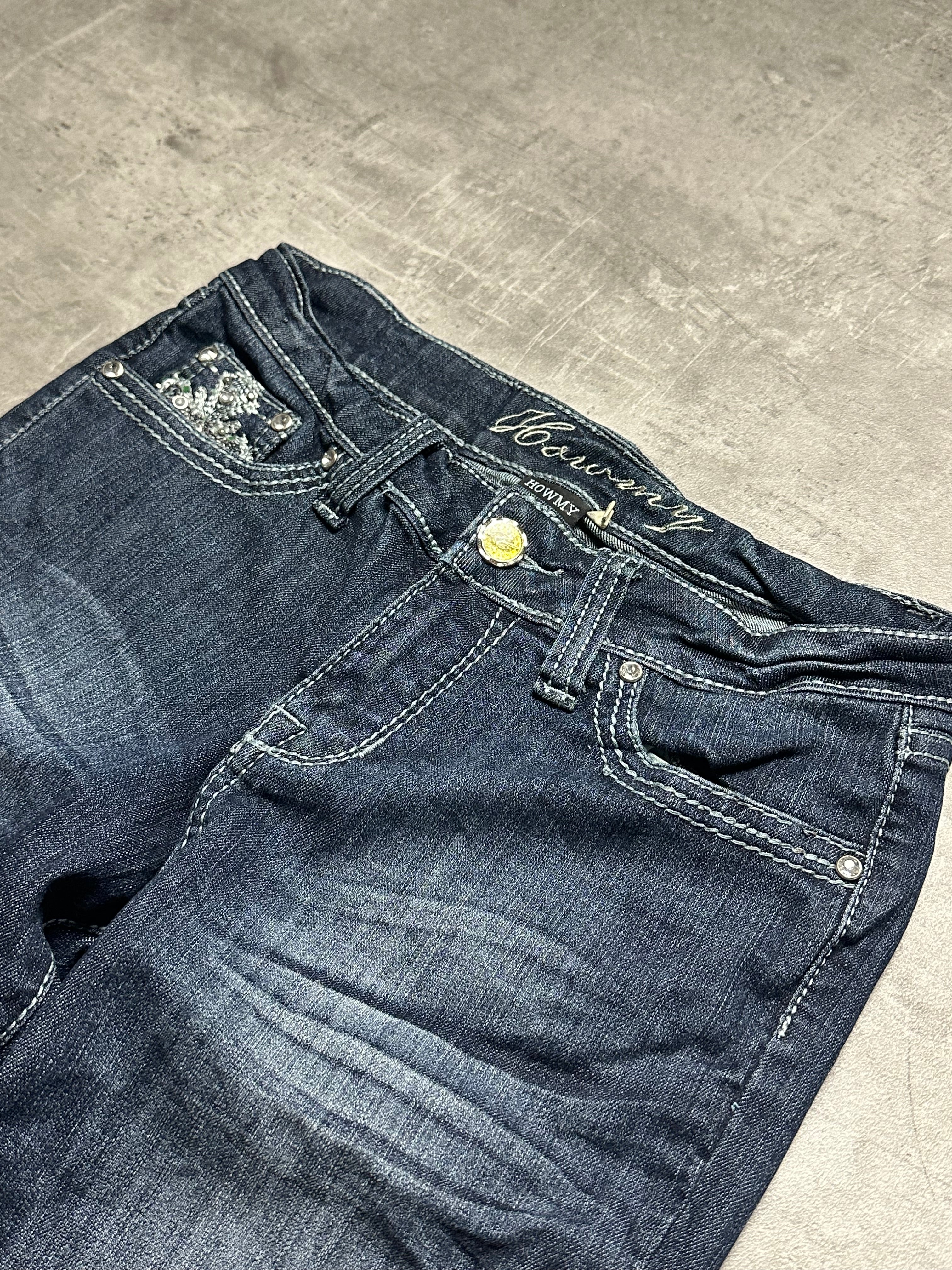 VINTAGE Y2K MISS ME STYLE BOOTCUT DENIM - 2000s - S
