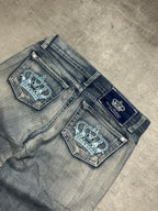 VINTAGE VICTORIA BECKHAM BOOTCUT DENIM - S