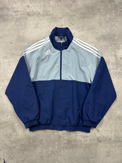 BLUE VINTAGE ADIDAS RETRO TRACKSUIT - 2000s - L/XL