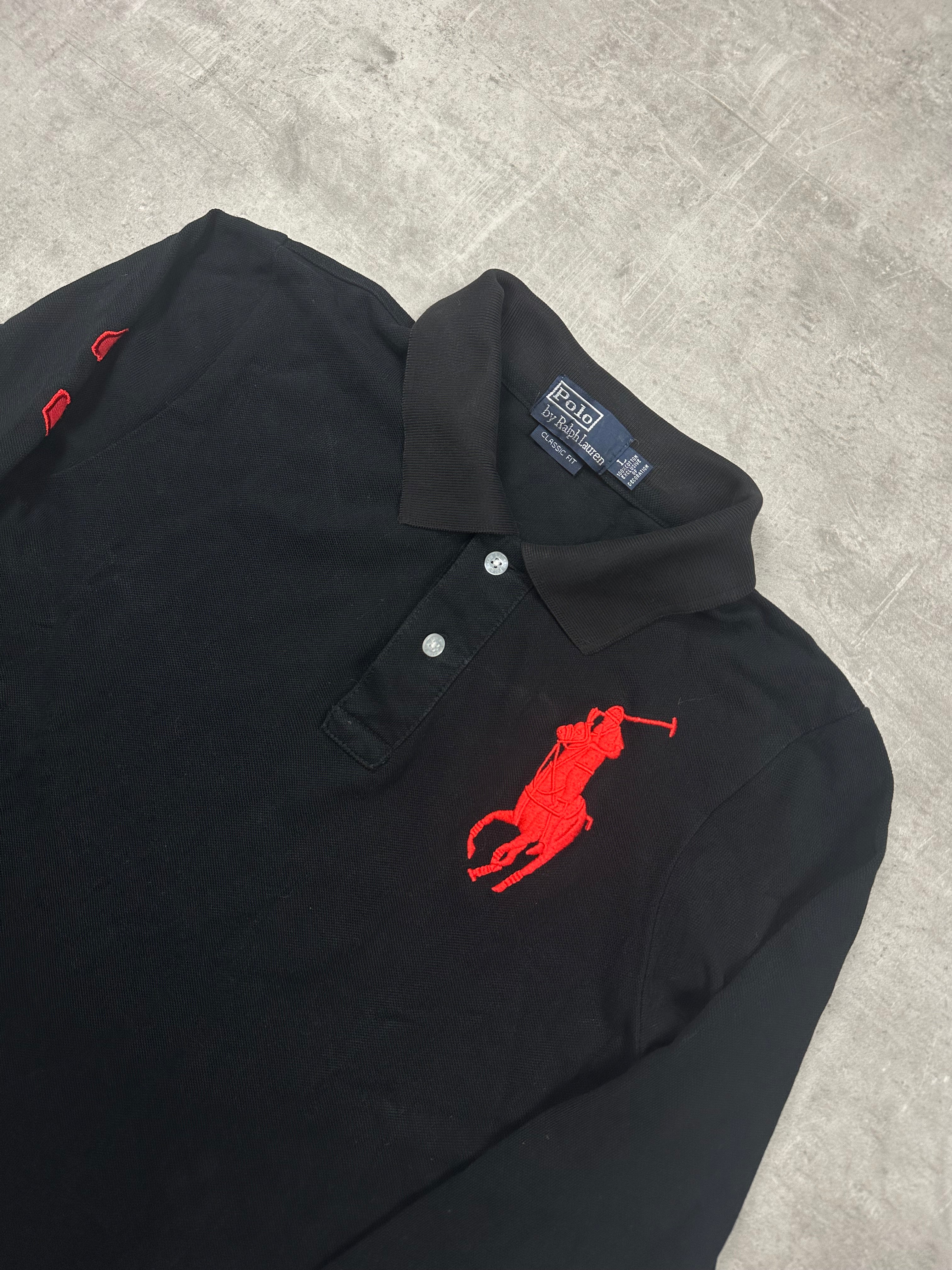 VINTAGE POLO RALPH LAUREN BIG PONY LONG SLEEVE - M