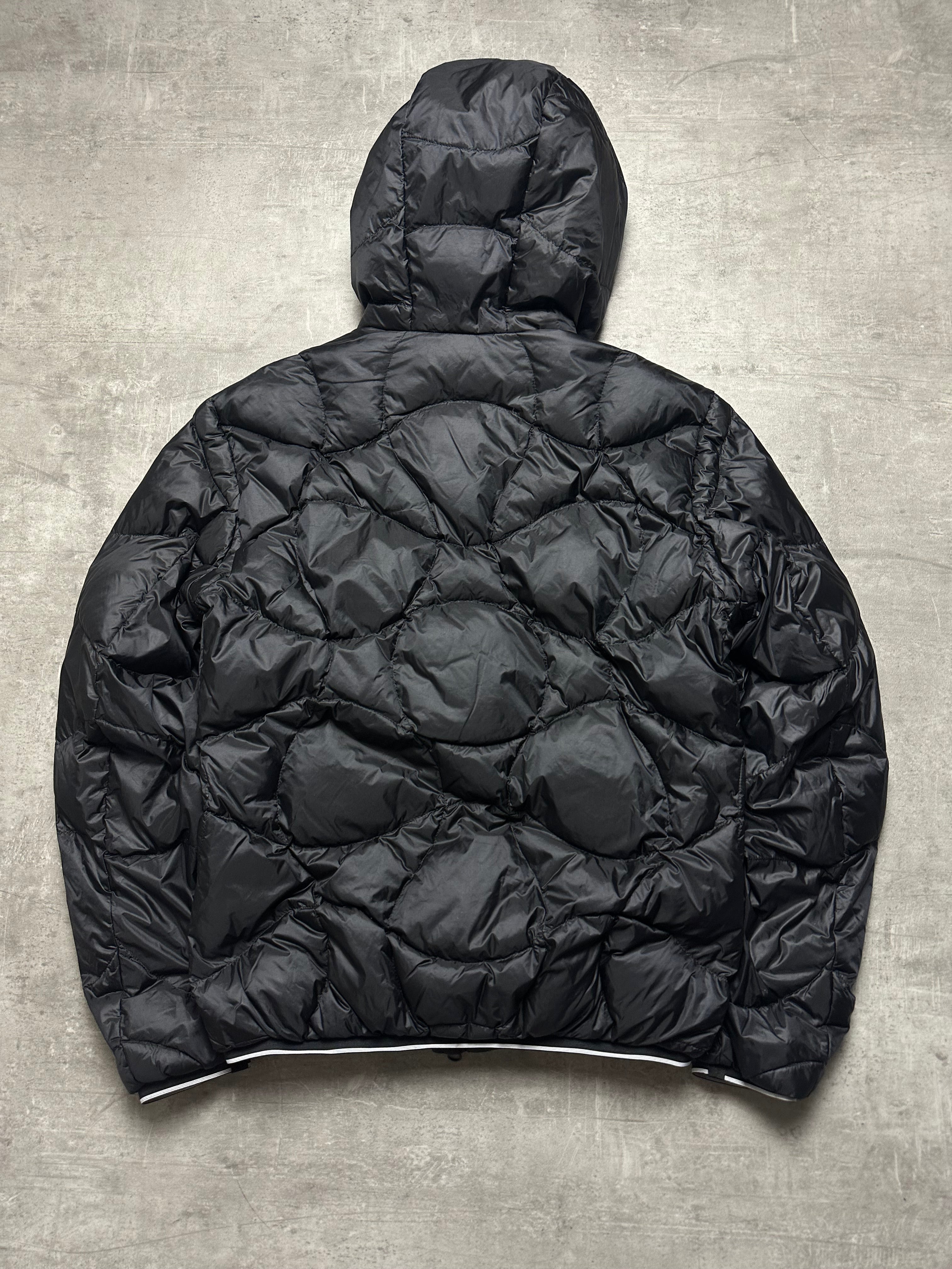 BLACK BLAUER USA DOWN PUFFER JACKET - M