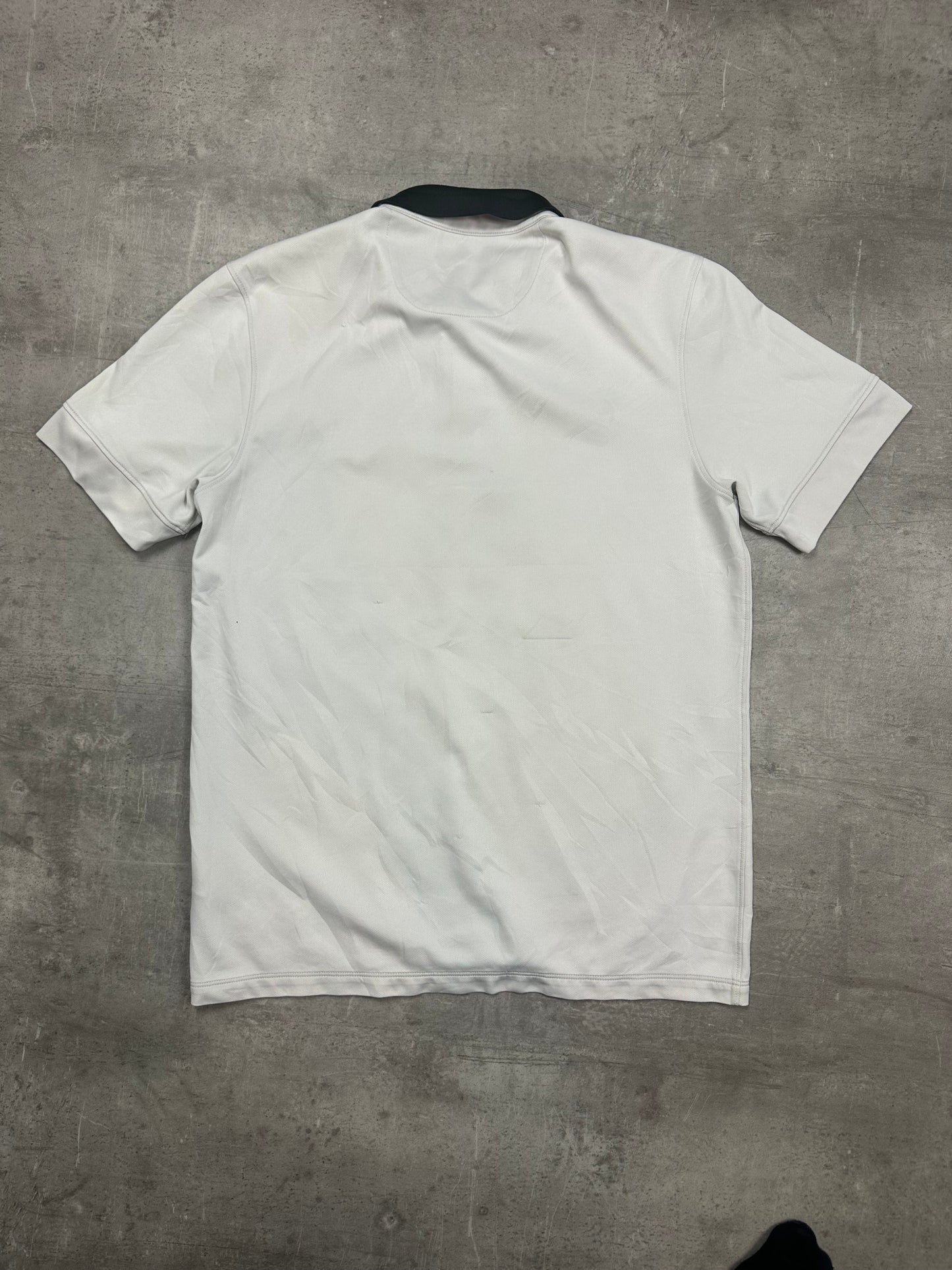 WHITE NIKE MANCHESTER POLOSHIRT - 2000s - M/L