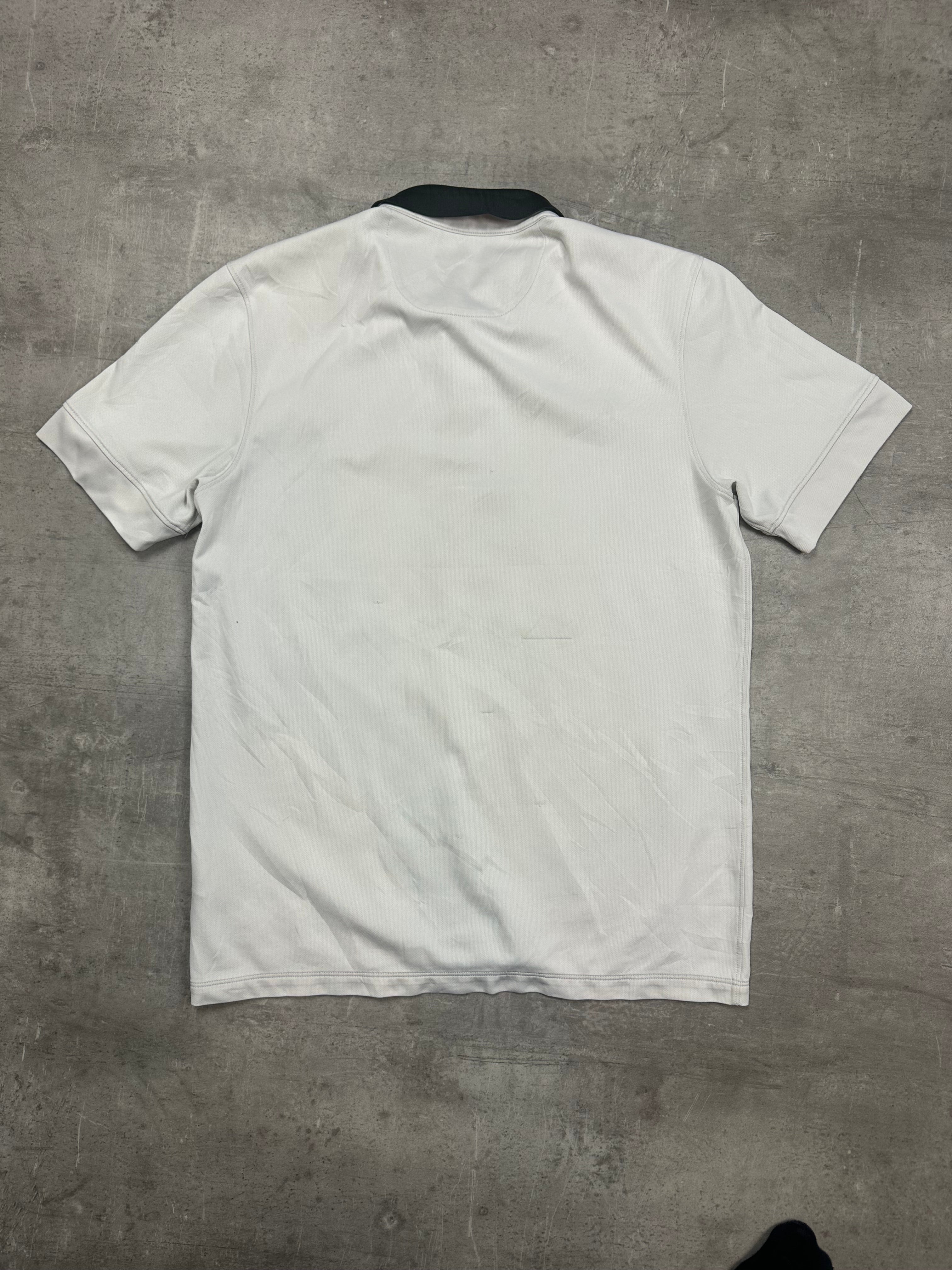 WHITE NIKE MANCHESTER POLOSHIRT - 2000s - M/L