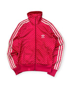 PINK VINTAGE ADIDAS FIREBIRD LIPS TRACKJACKET RARE (W)