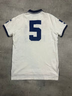 WHITE POLO RALPH LAUREN BIG PONY PARIS POLO SHIRT - M/L