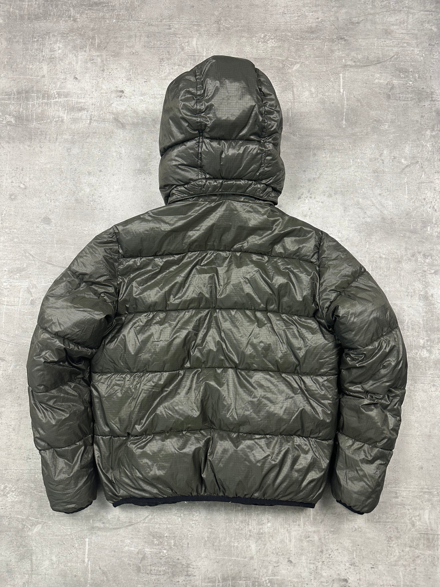 OLIVE VINTAGE G-STAR DOWN PUFFER JACKET - 2000s - S/M