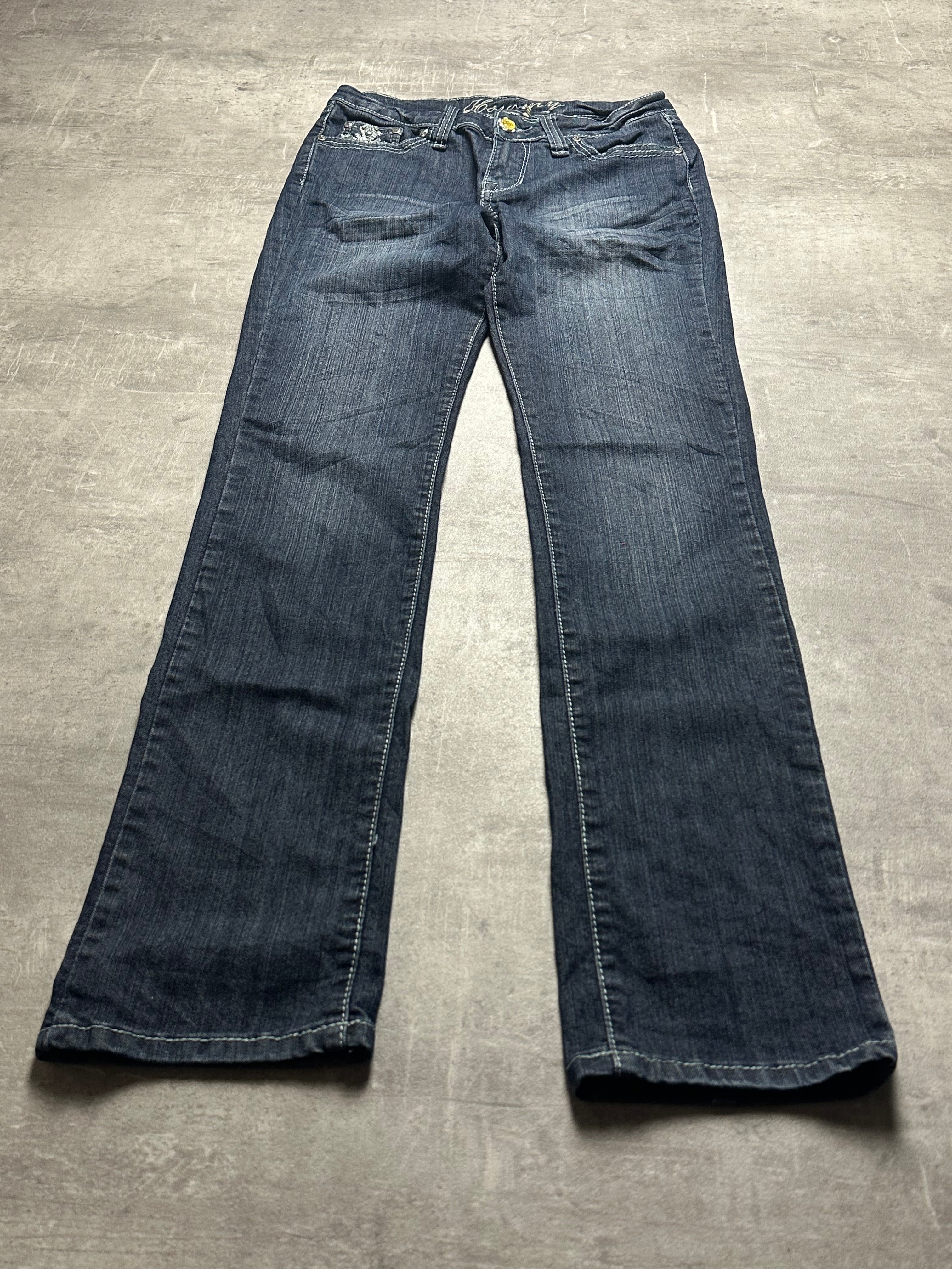 VINTAGE Y2K MISS ME STYLE BOOTCUT DENIM - 2000s - S