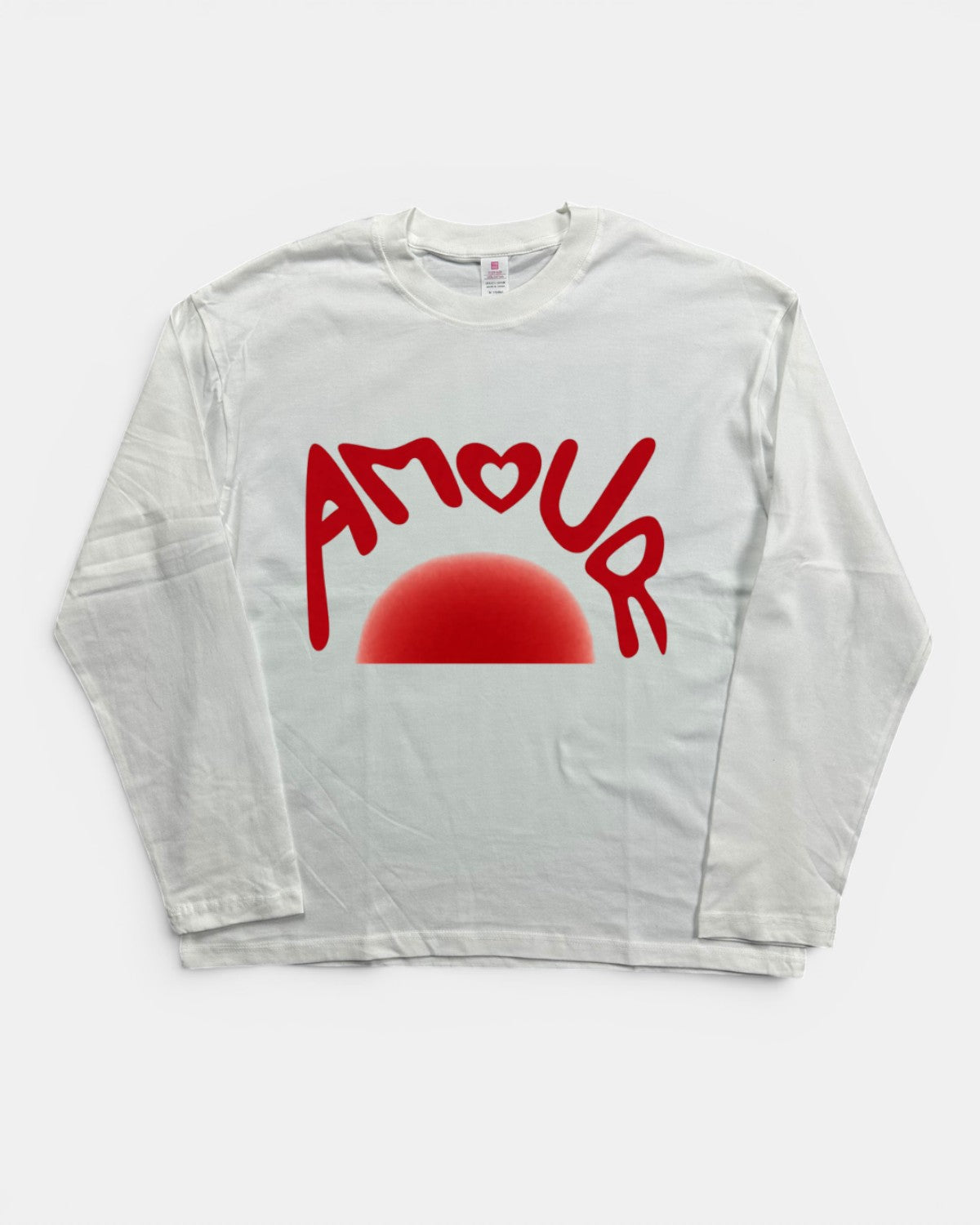 WHITE ARMOUR VIBES GRAPHIC LONGSLEEVE