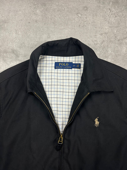 BLACK POLO RALPH LAUREN HARRINGTON JACKET - S/M