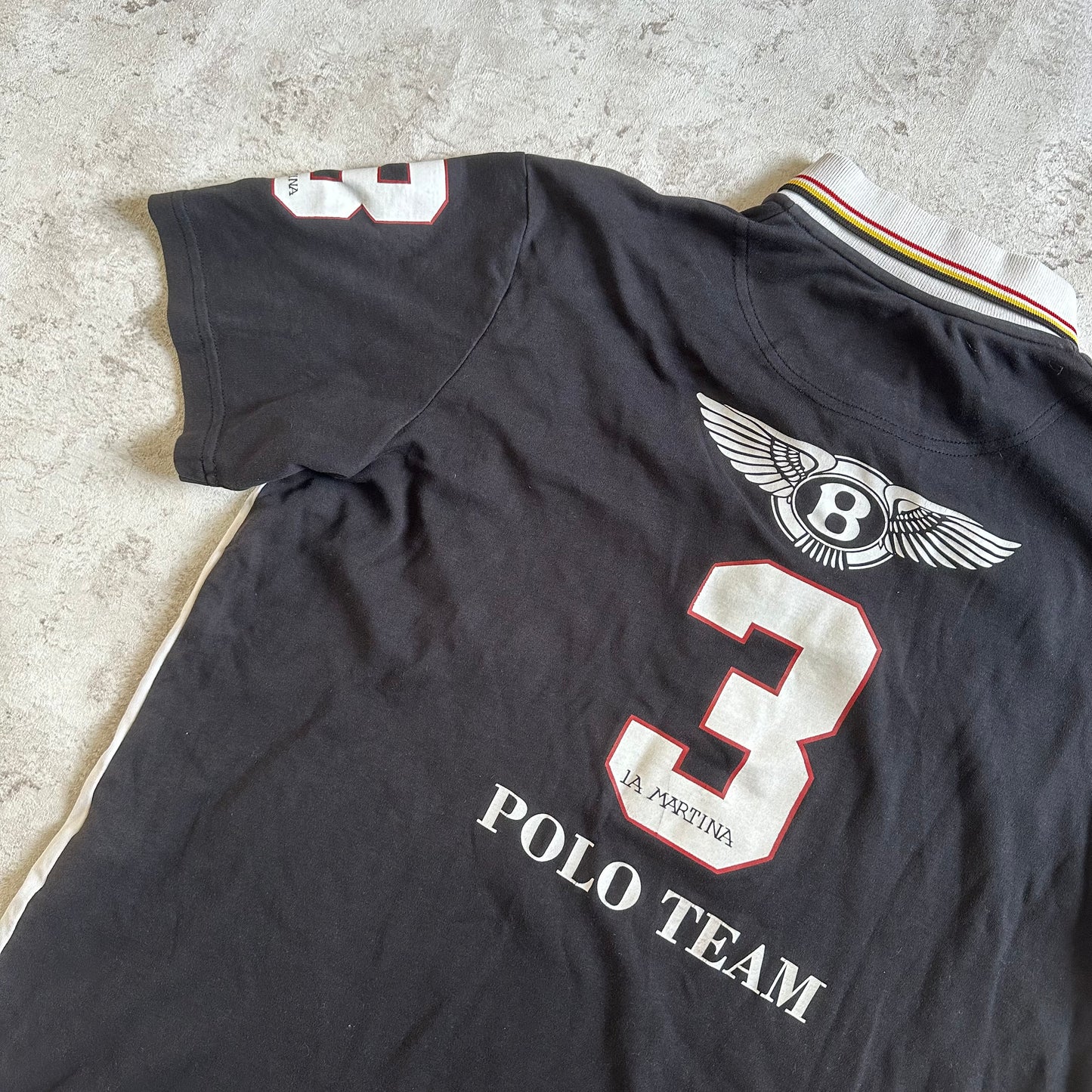 BLACK/WHITE LA MARTINA POLO BENTLEY - 2000s - M/L