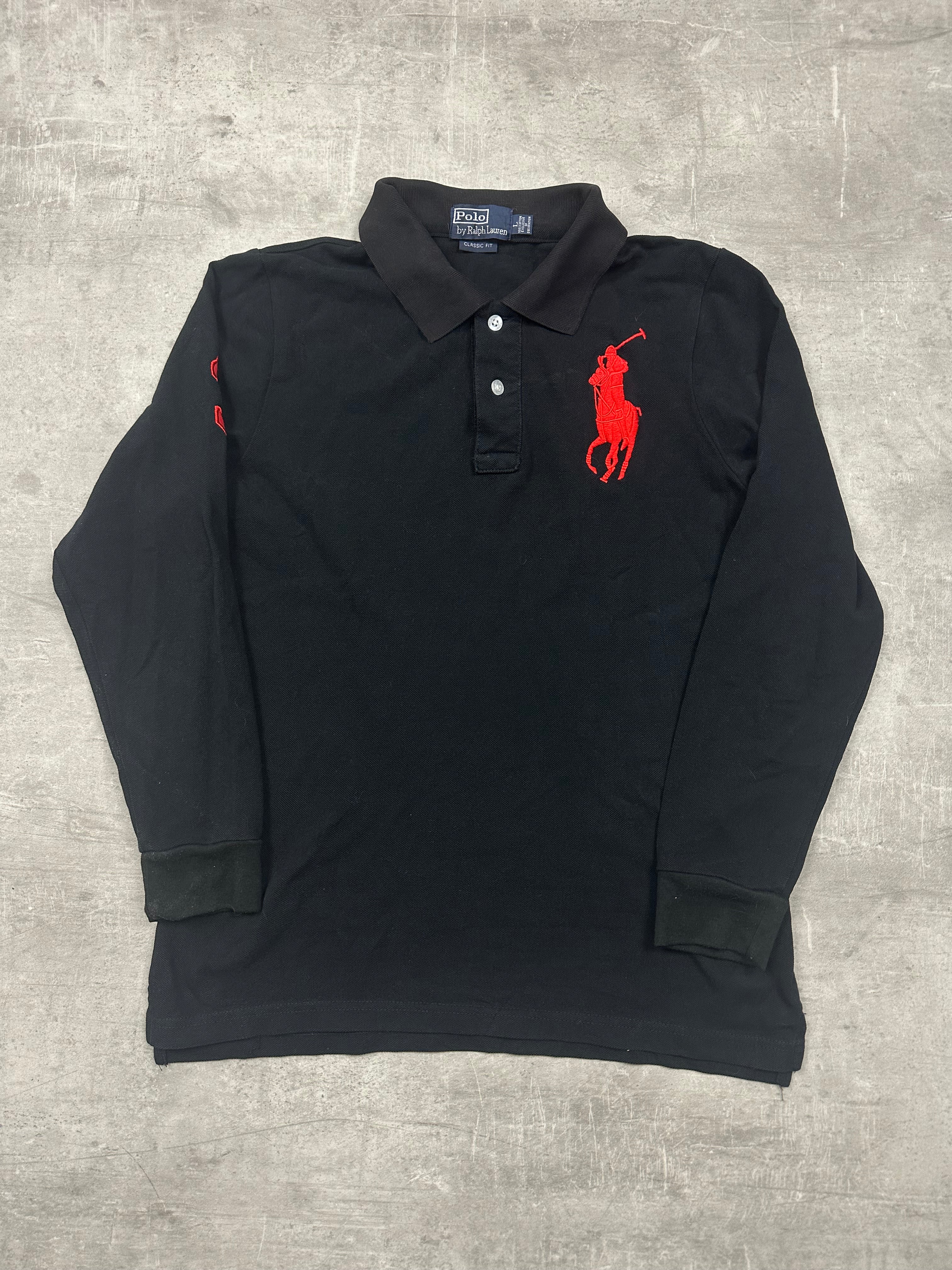 VINTAGE POLO RALPH LAUREN BIG PONY LONG SLEEVE - M