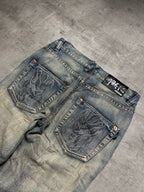 VINTAGE JAPANESE STYLE BAGGY DENIM - M/L