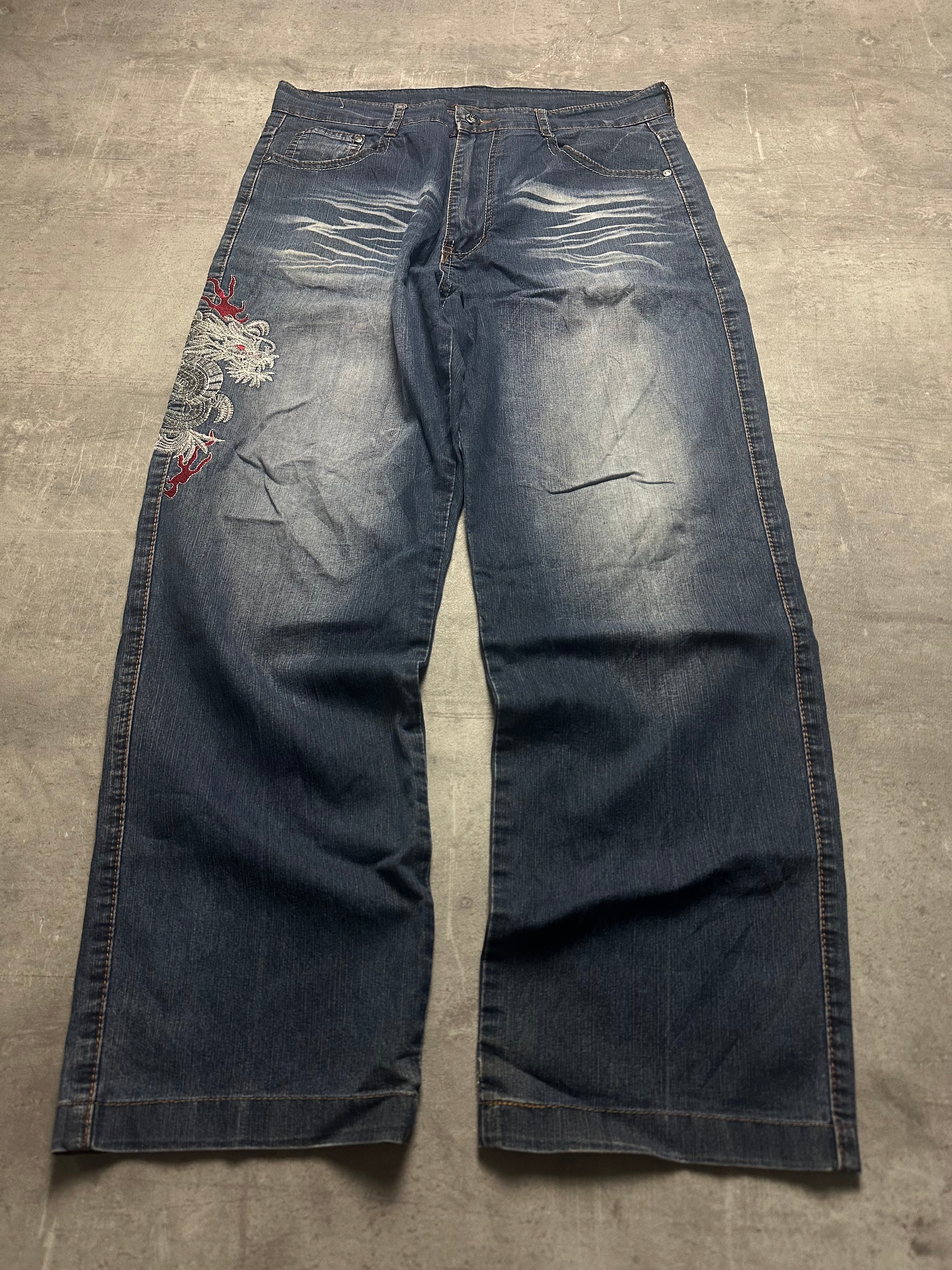 VINTAGE JAPANESE STYLE BAGGY DENIM - M/L